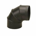 Tool 4 in. Steel Elbow - Black TO2188996